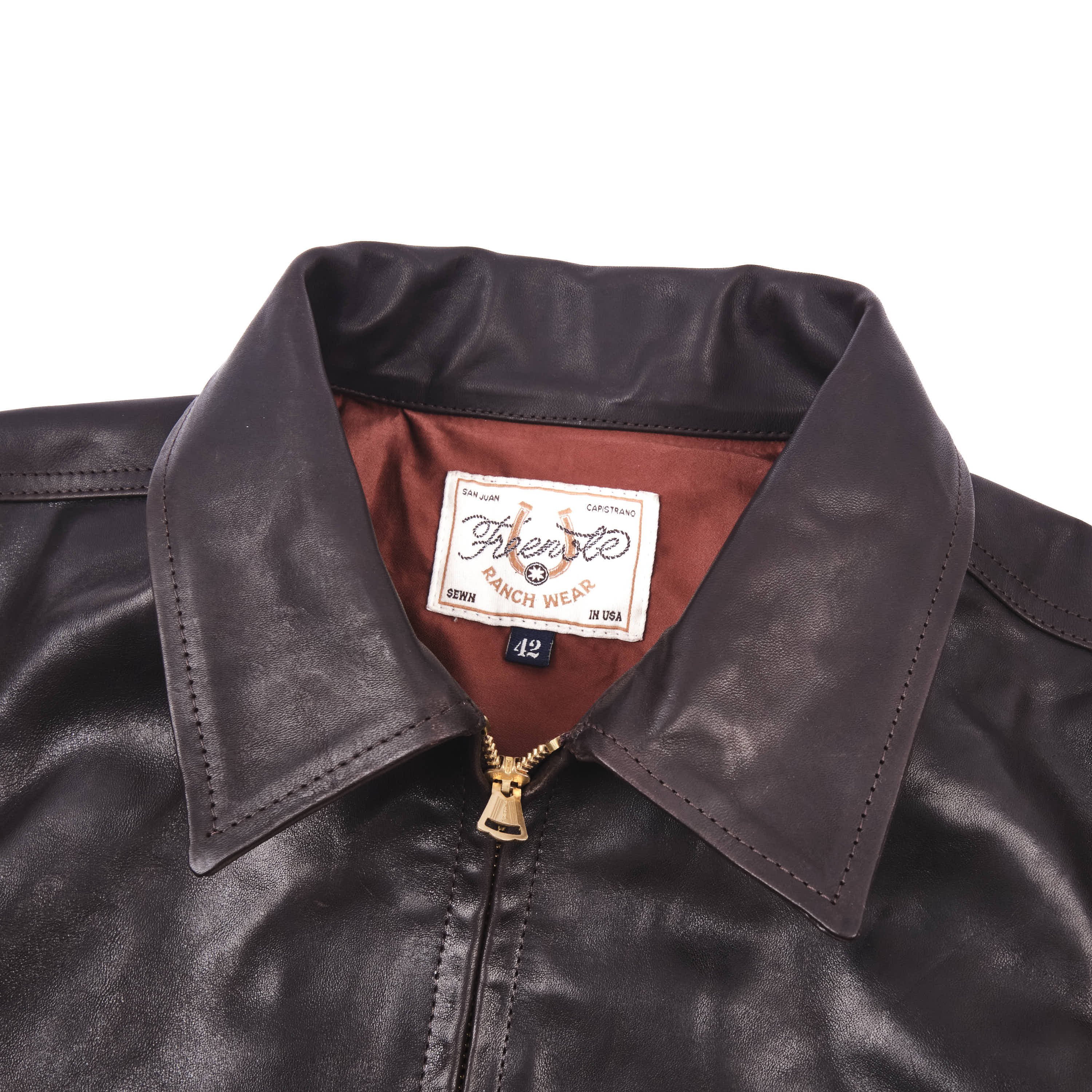 Alcorn Leather Seal Brown Horsehide - Image 2