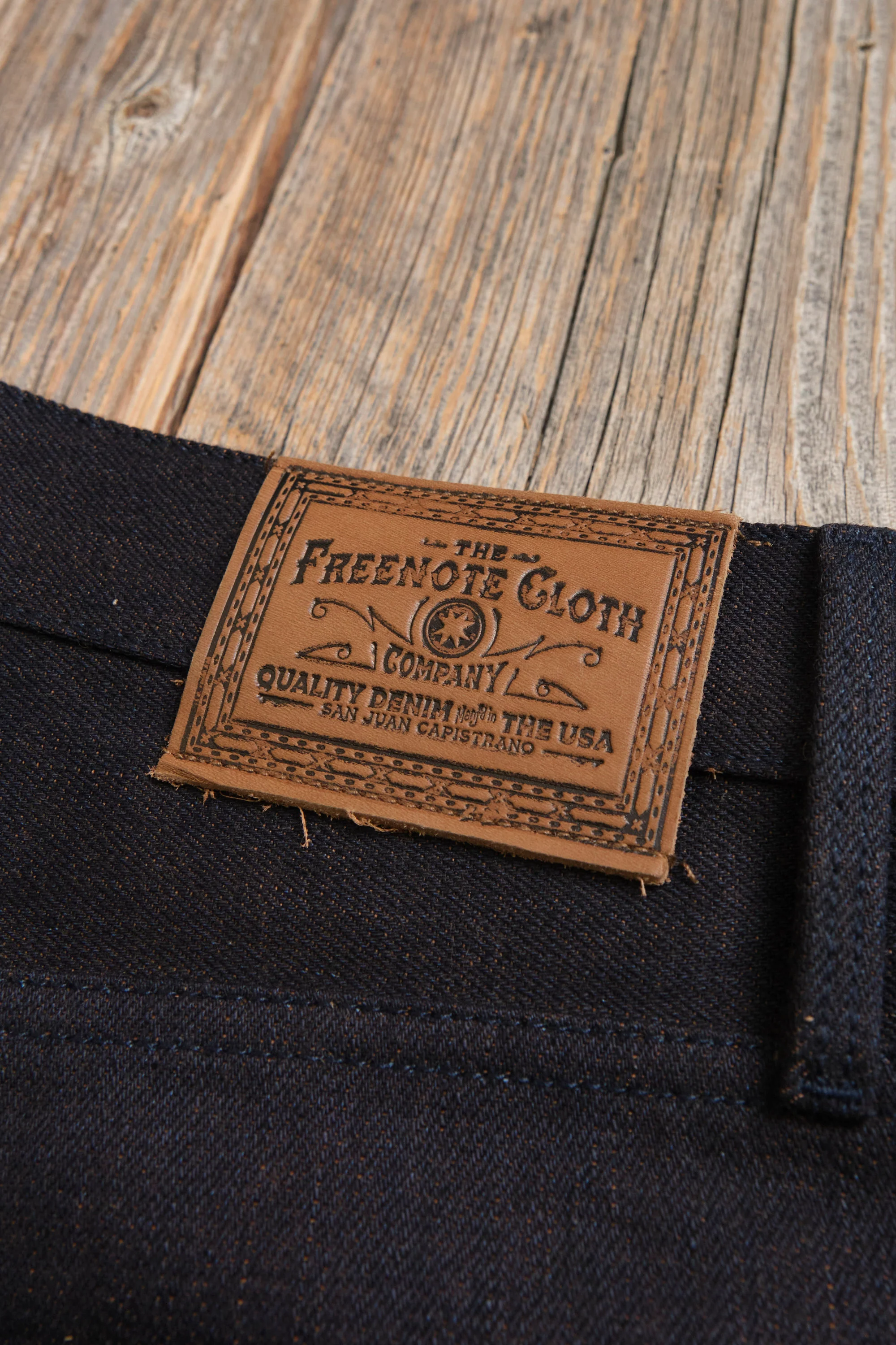 Belford Straight 16 Ounce Indigo Brown Denim - Image 11