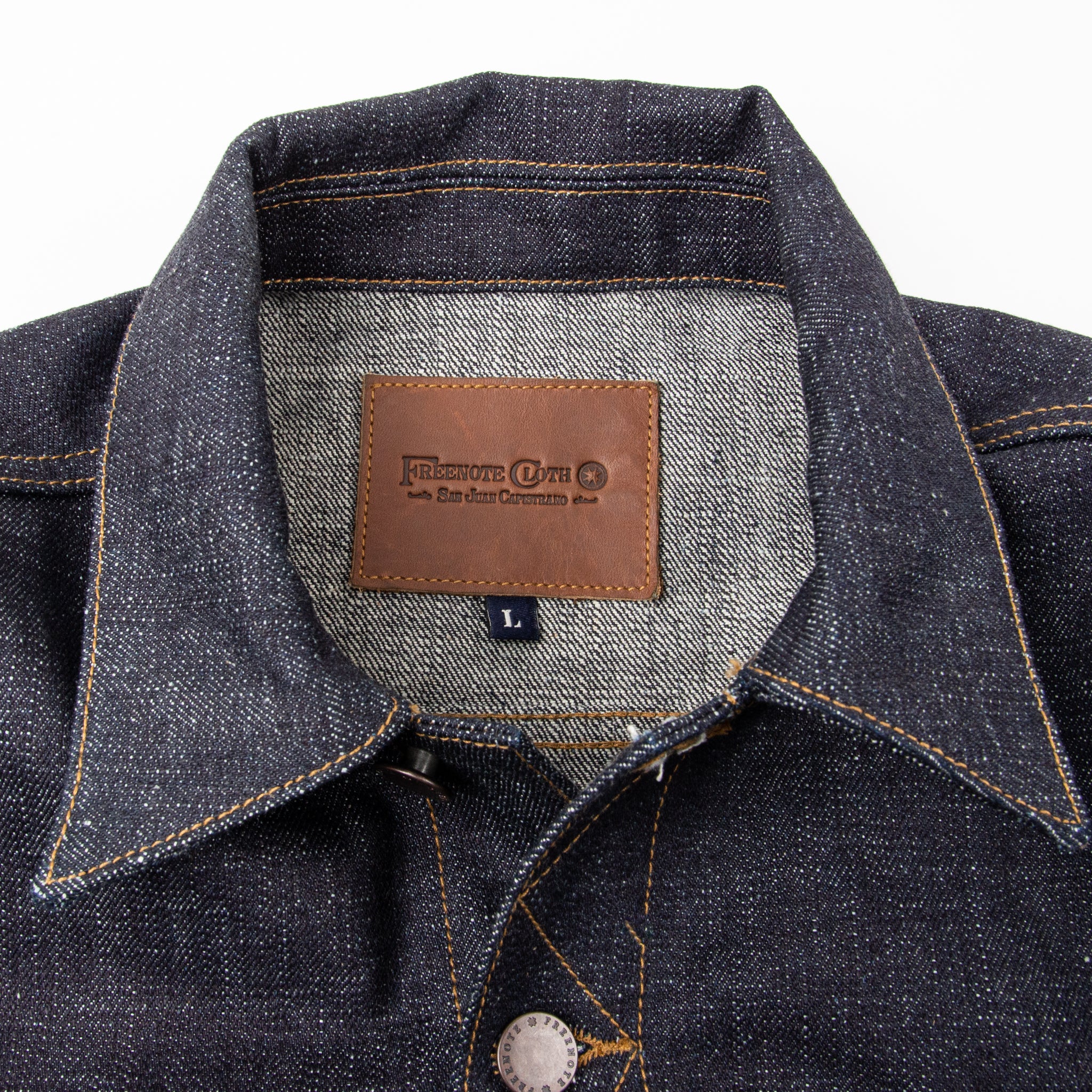 Classic Denim Jacket <span> 17 Ounce Indigo Slub Denim </span> - Image 7