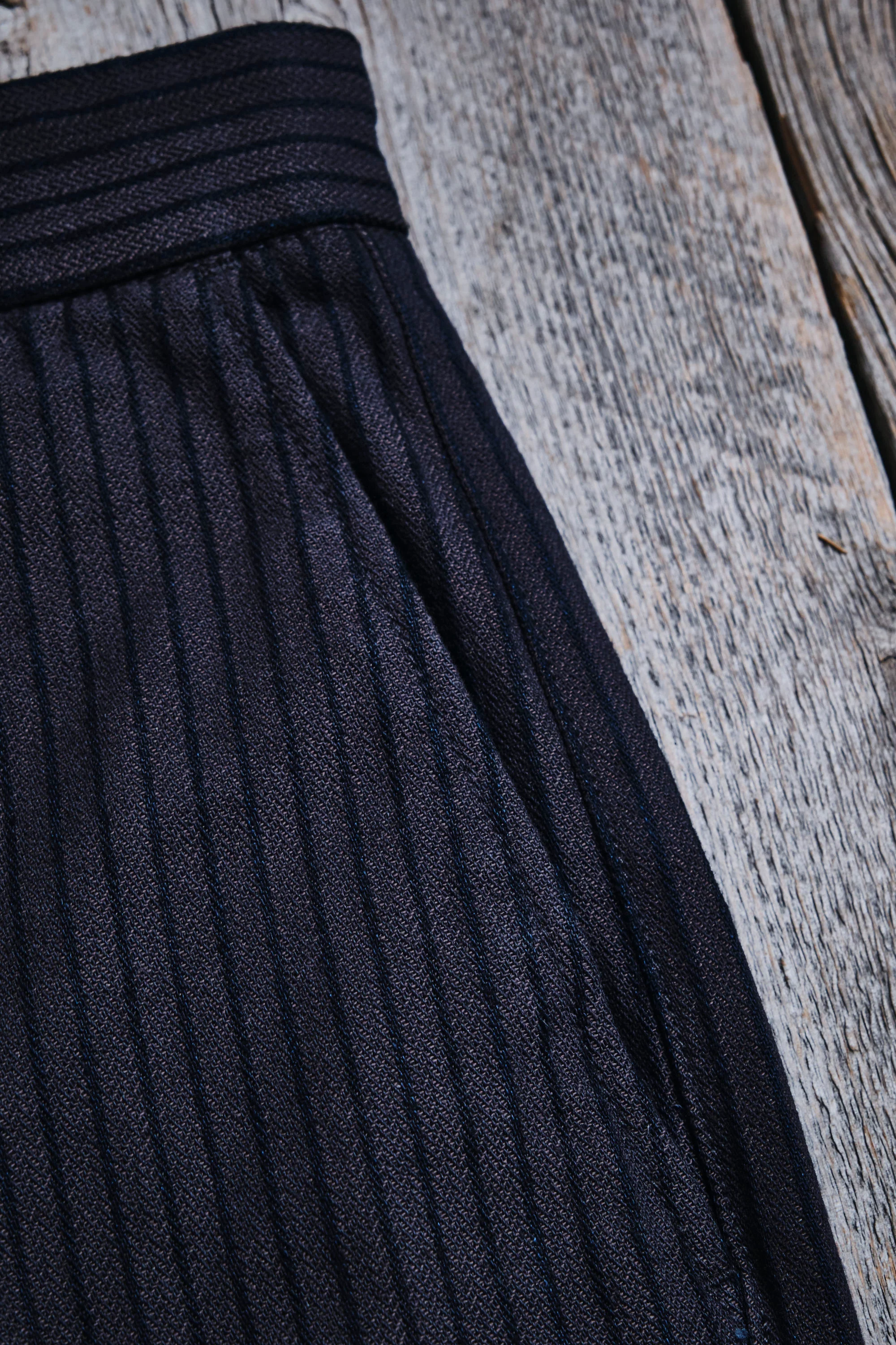Deck Pant Indigo Herringbone Dobby - Image 8