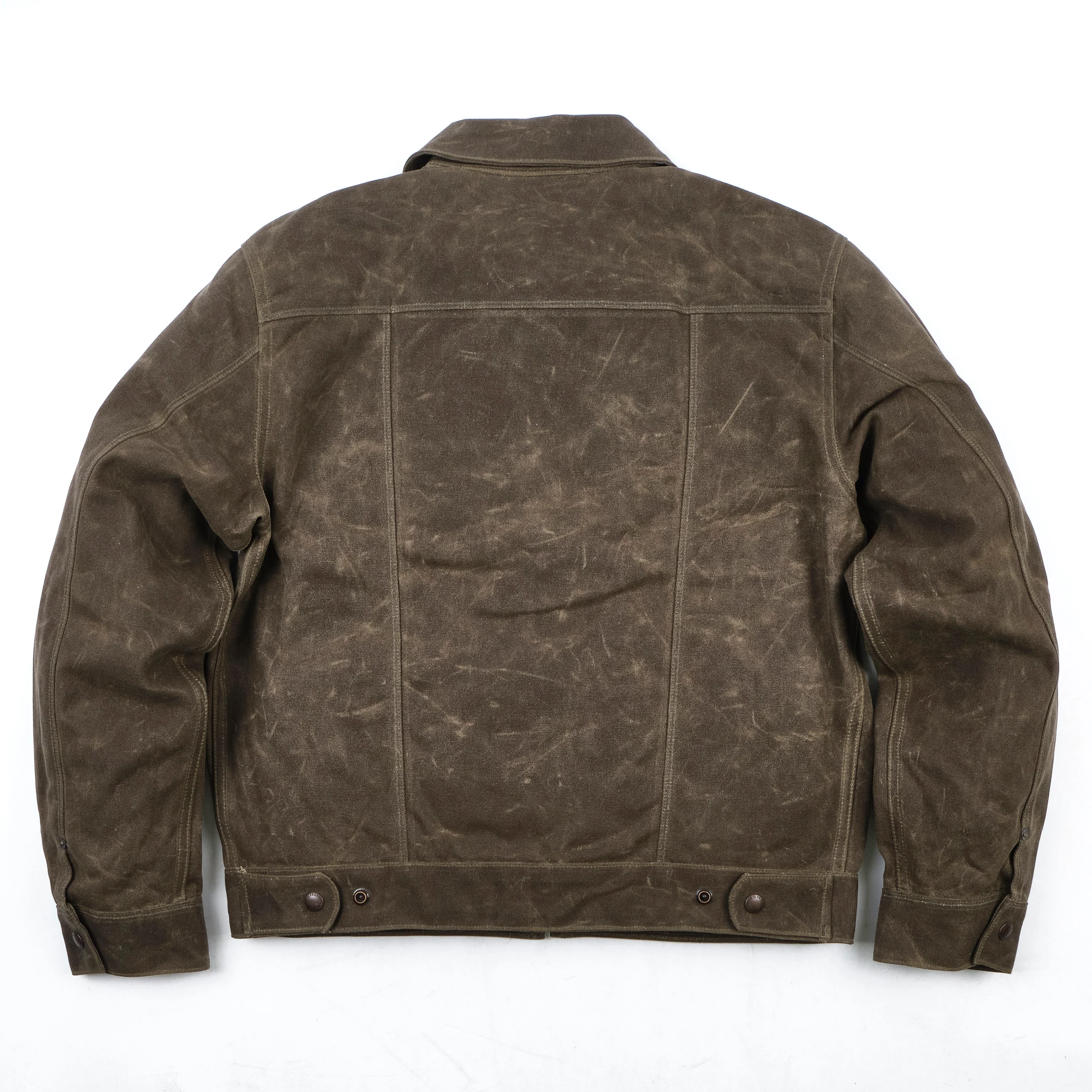 Faro Tobacco Heavy Waxed Canvas Red Southwest - Image 15