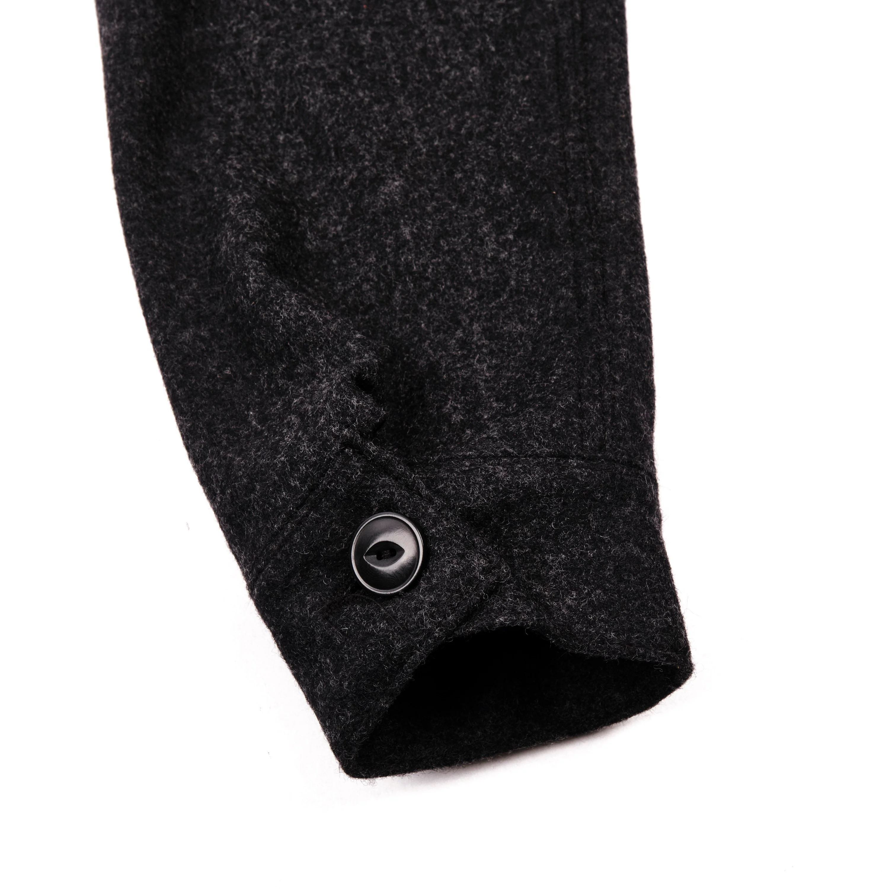 Grafton Jacket Black Wool - Image 9