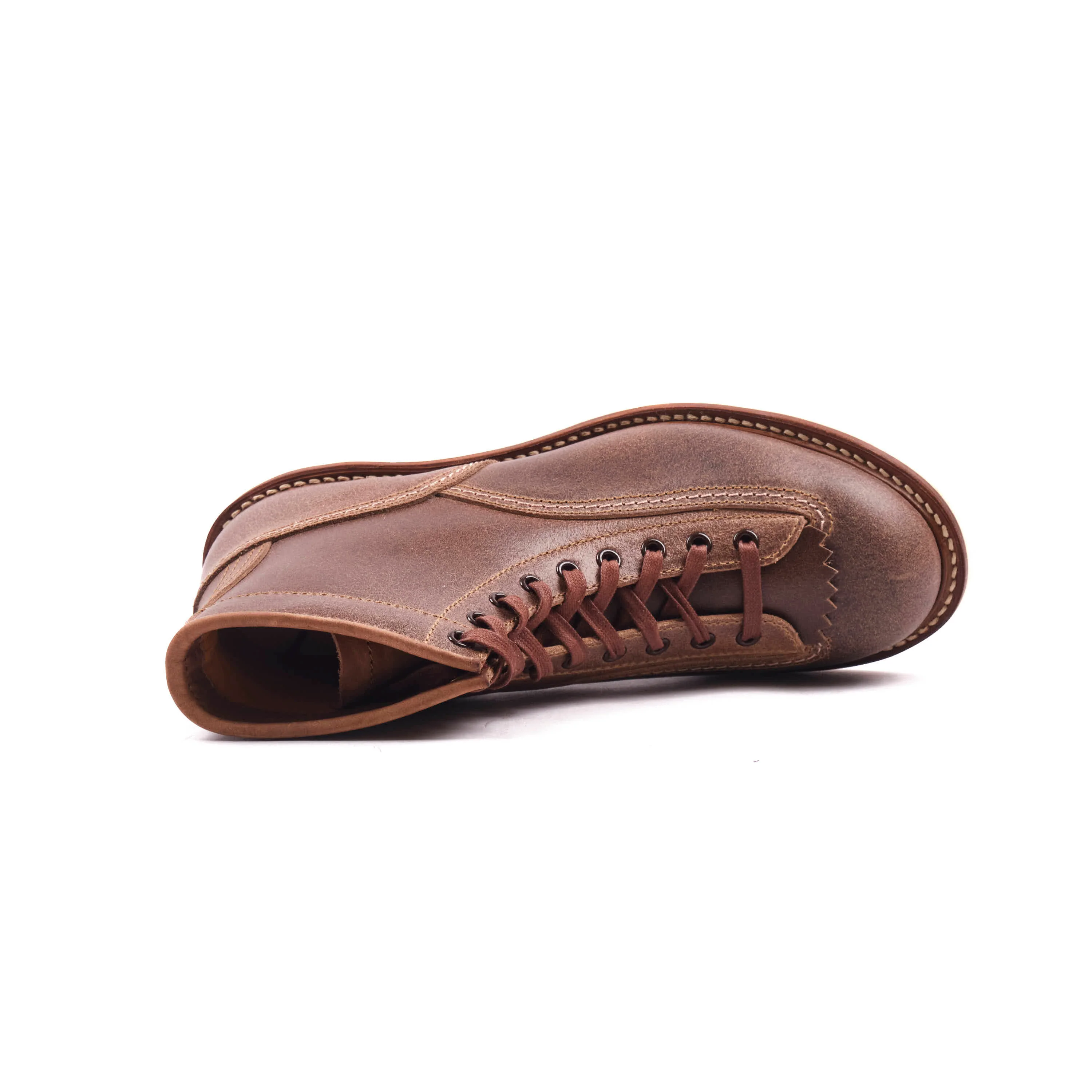 John Lofgren Donkey Puncher Boots - Horween Natural Waxed Flesh - Image 8