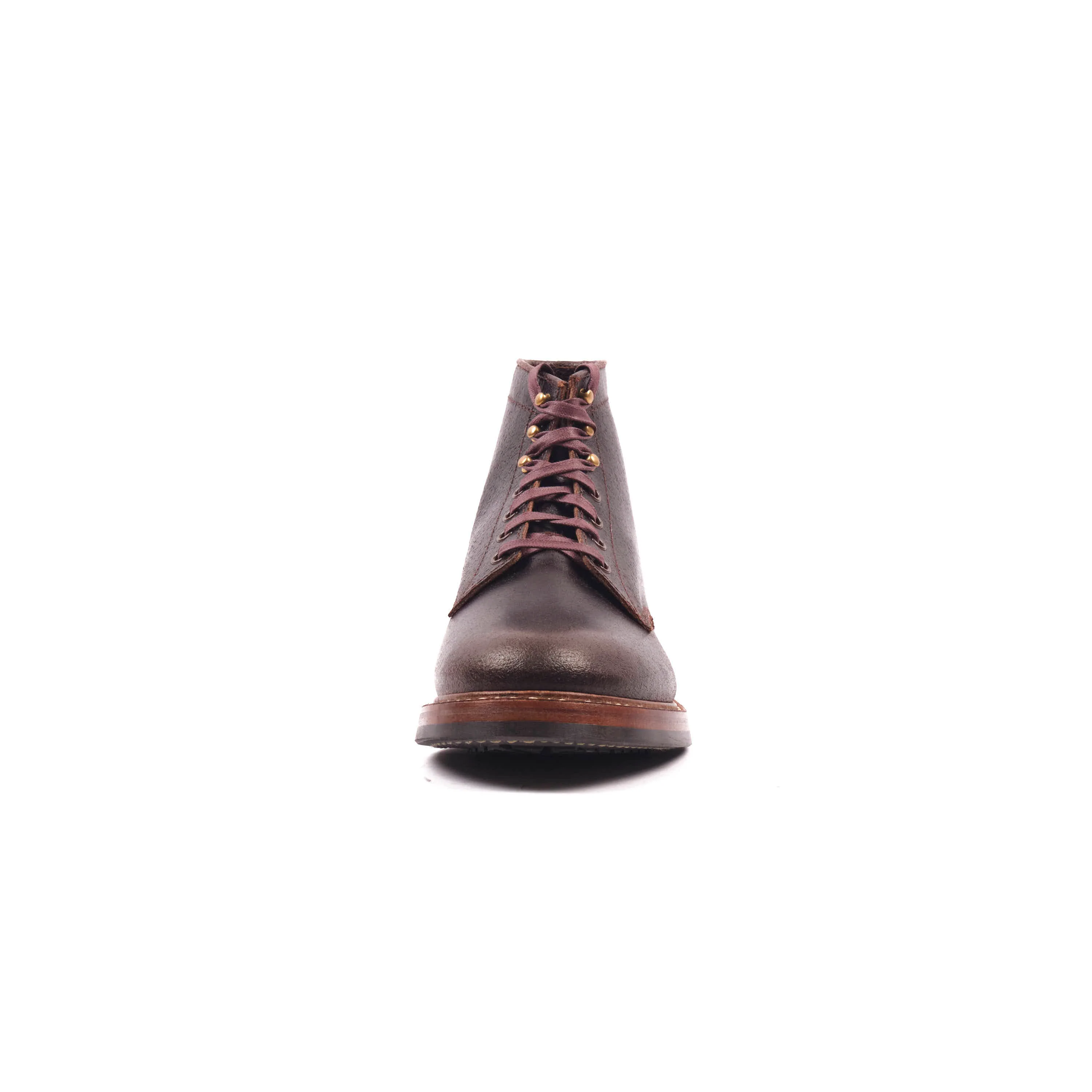 John Lofgren El Capitan Boots - Horween Dark Brown Waxed Flesh - Image 5