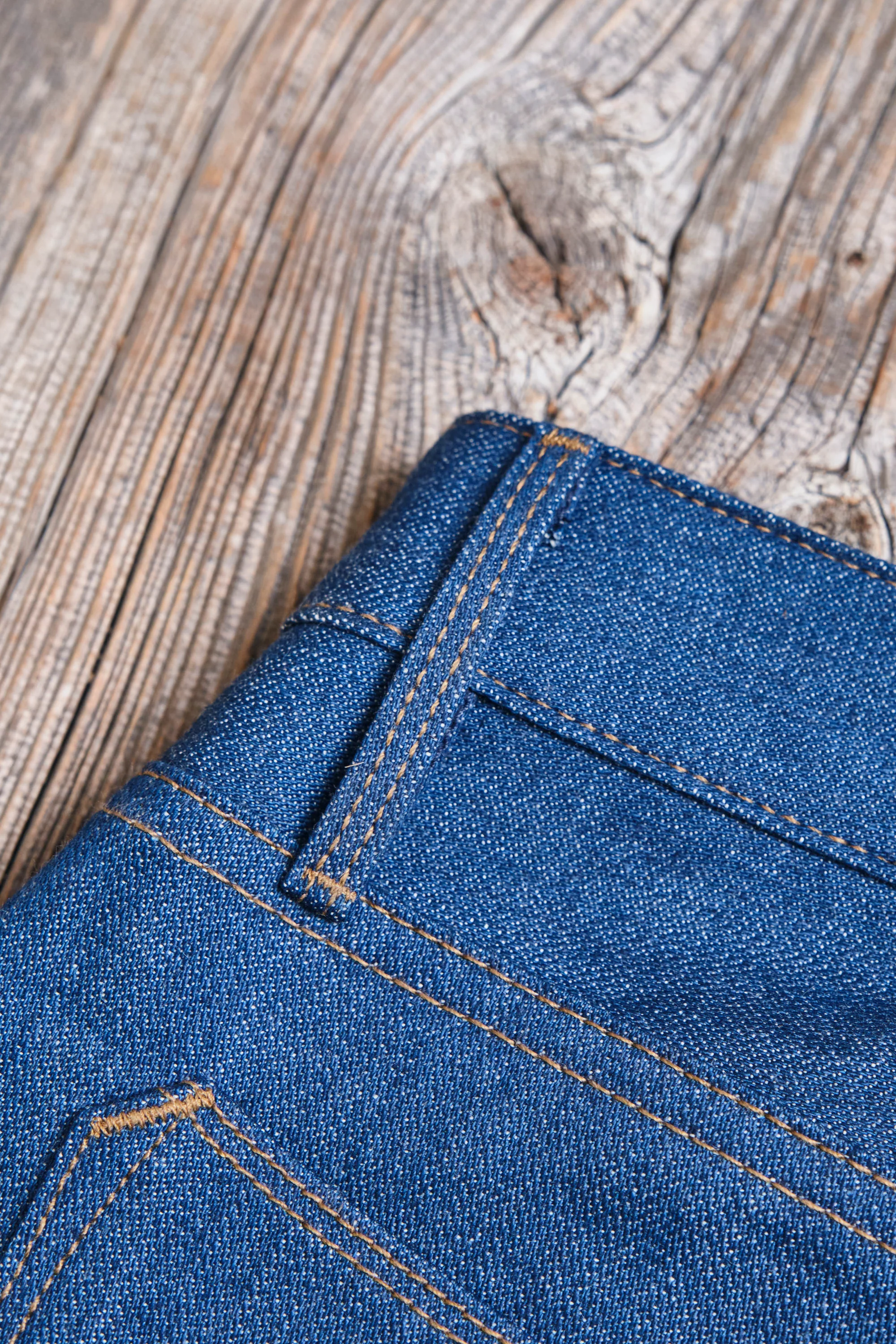 Portola Classic Taper 12 Ounce Vintage Blue Denim - Image 14