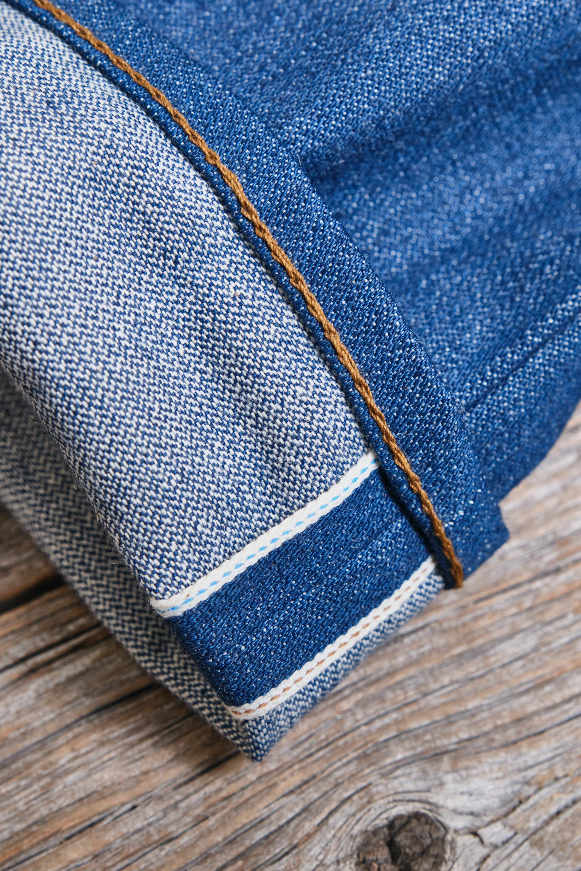 Portola Classic Taper 12 Ounce Vintage Blue Denim - Image 2