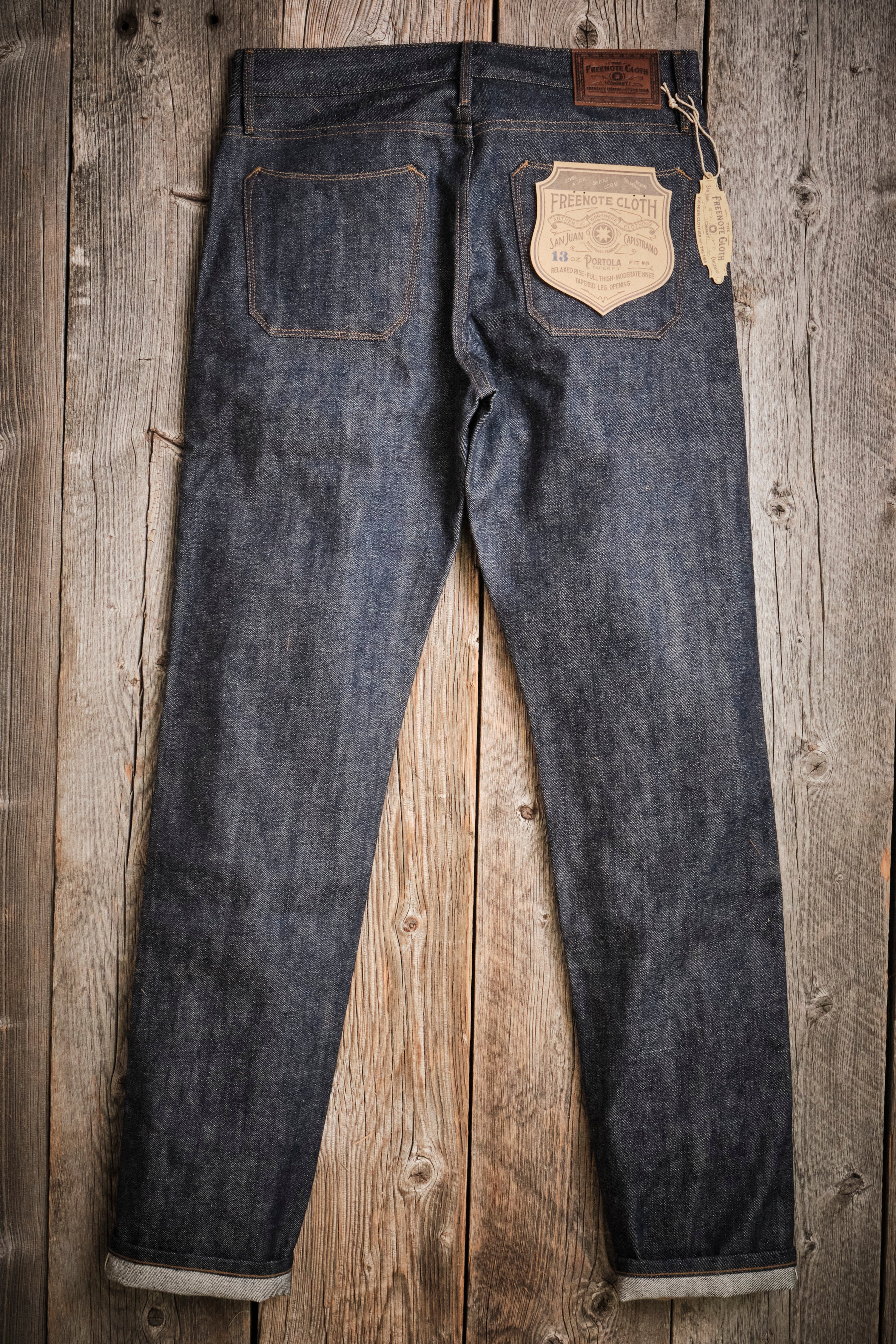 Portola Classic Taper 13 Ounce Indigo Denim - Image 6