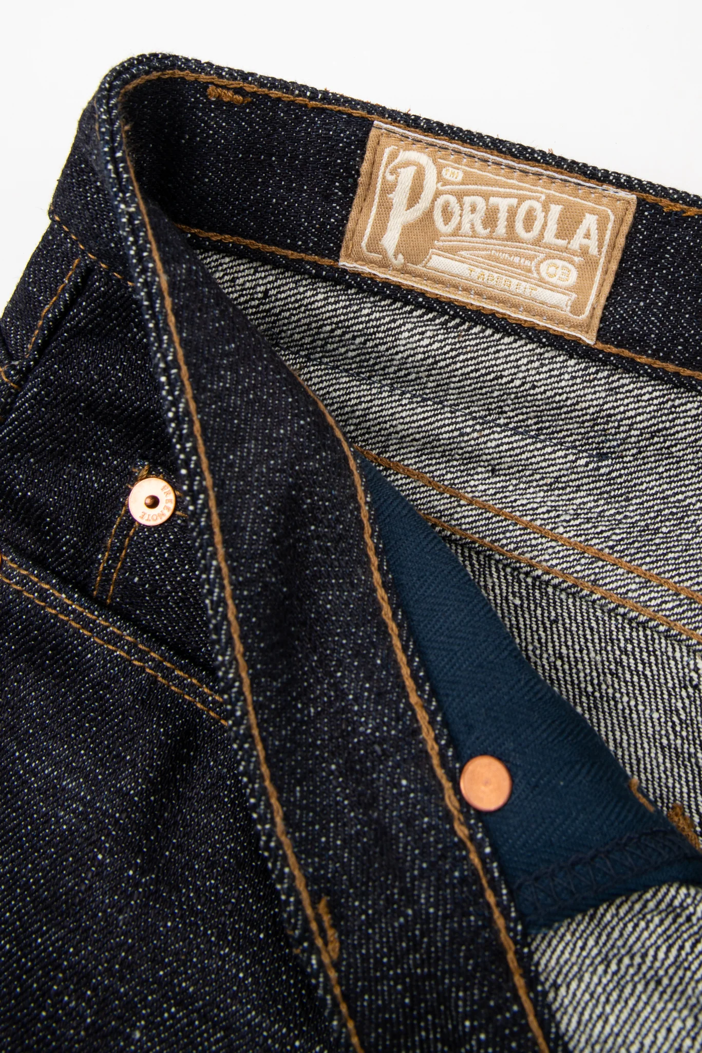 Portola Classic Taper <span> 17 ounce Indigo Denim </span> - Image 11