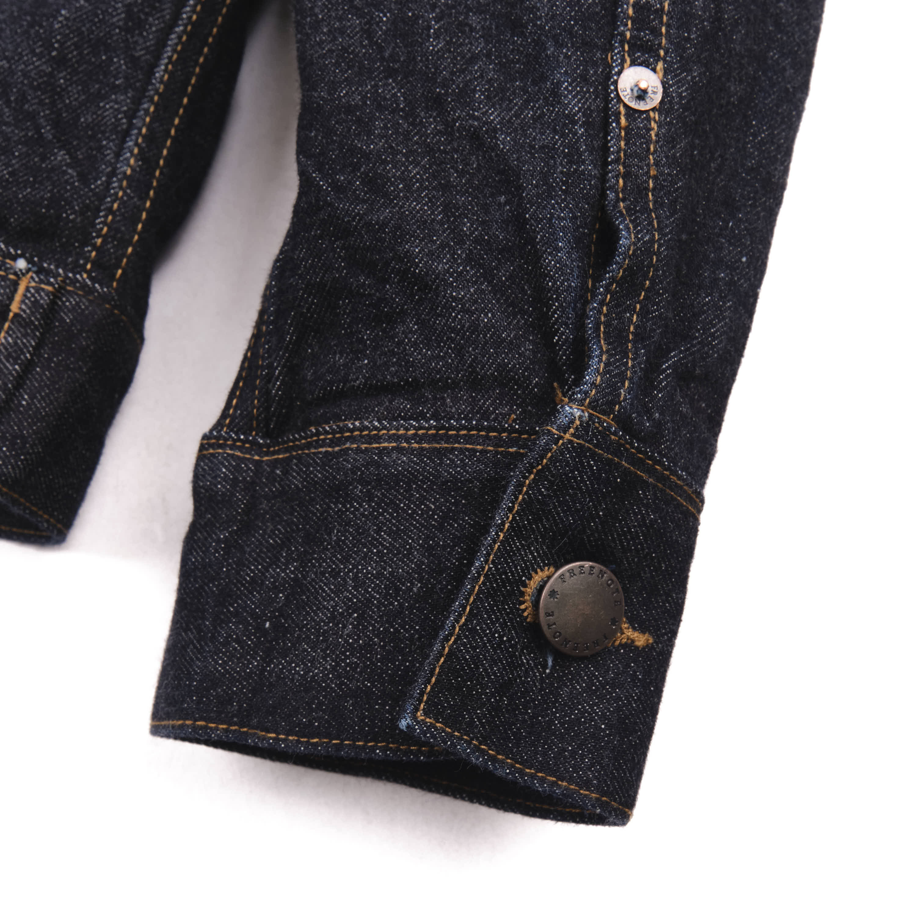 Riders Jacket 15 Ounce Unsinged Rinsed - Image 11