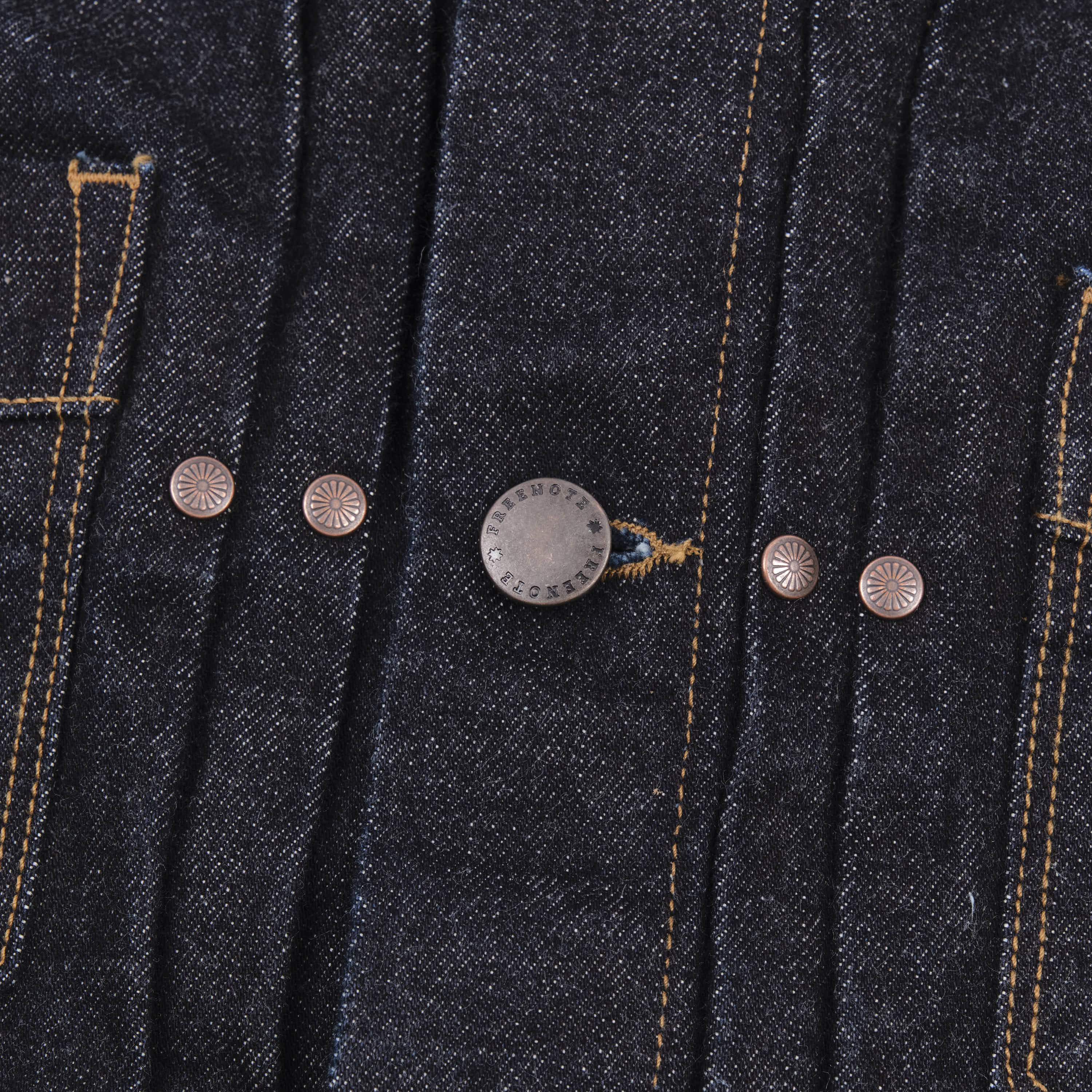 Riders Jacket 15 Ounce Unsinged Rinsed - Image 7