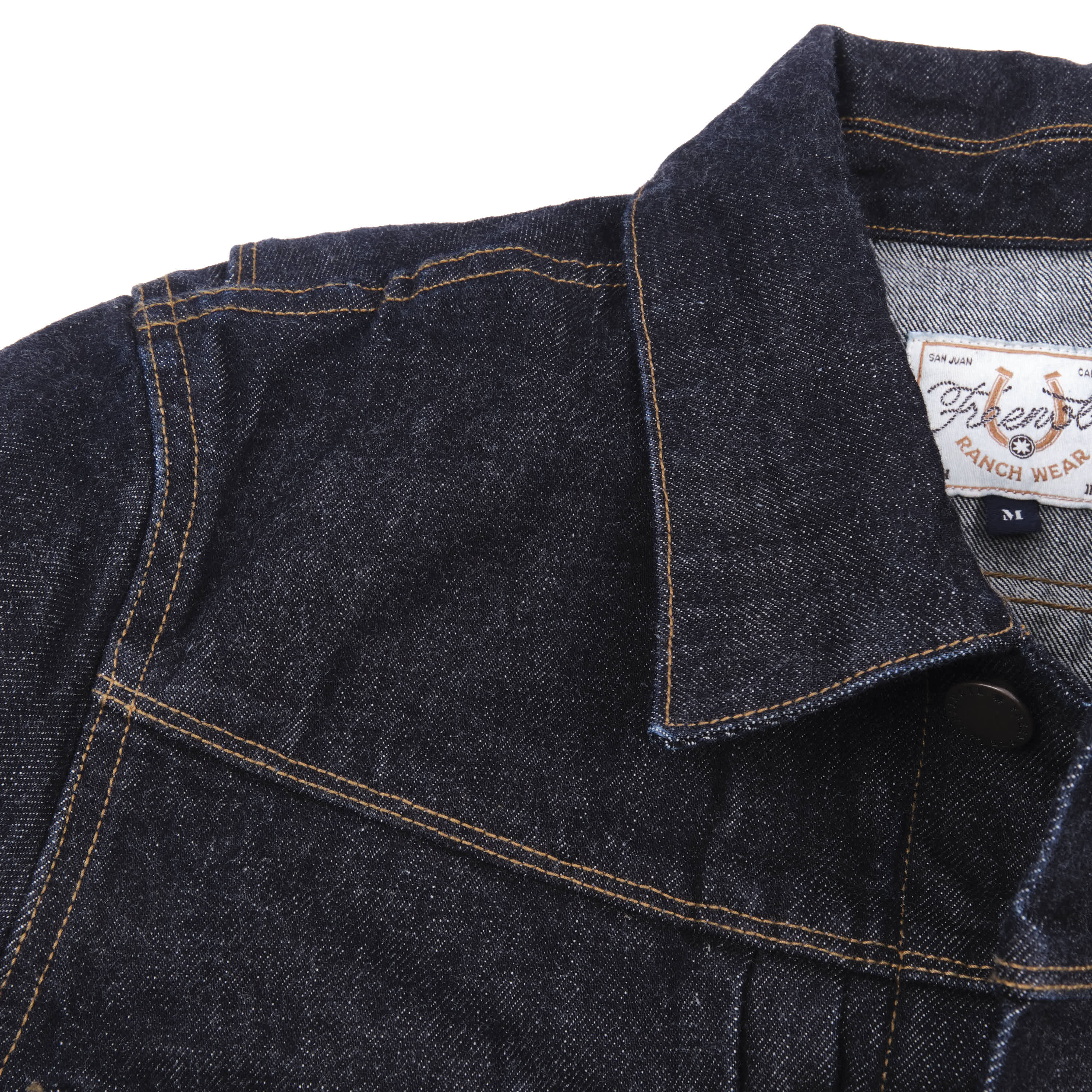 Riders Jacket 15 Ounce Unsinged Rinsed - Image 9