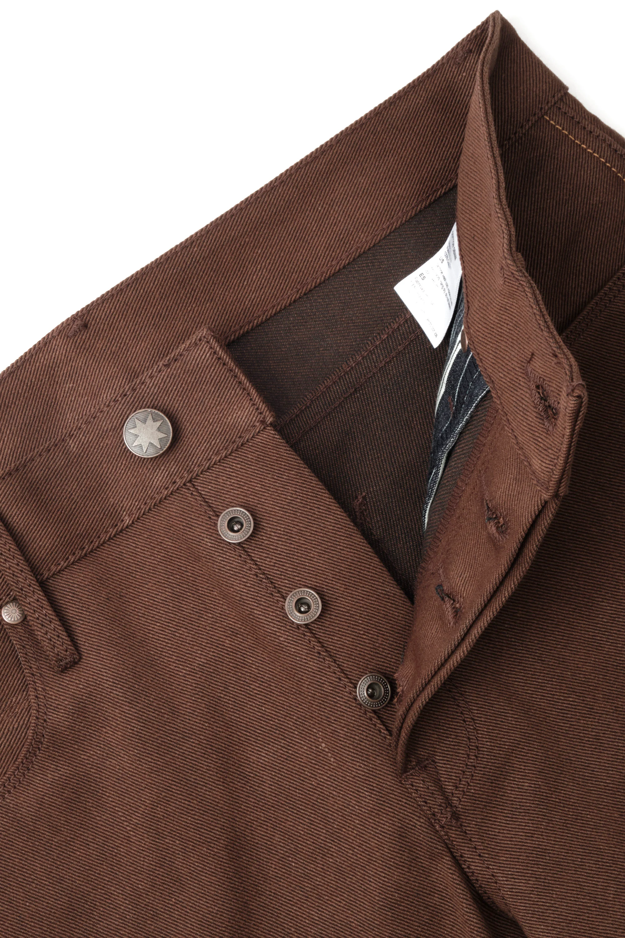Rios 15 Ounce Dark Brown Denim - Image 18