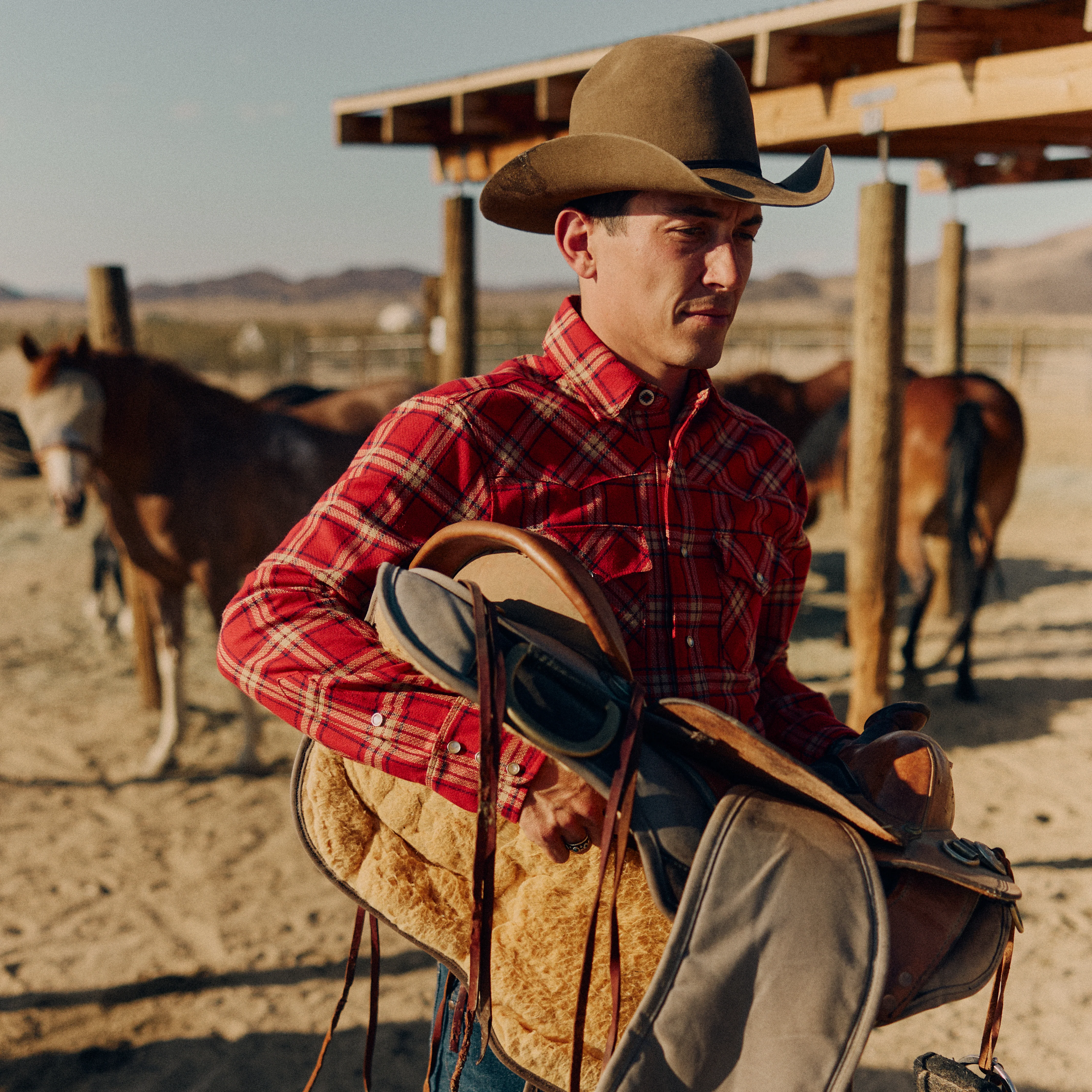 Western Scout Red Plaid - Image 14