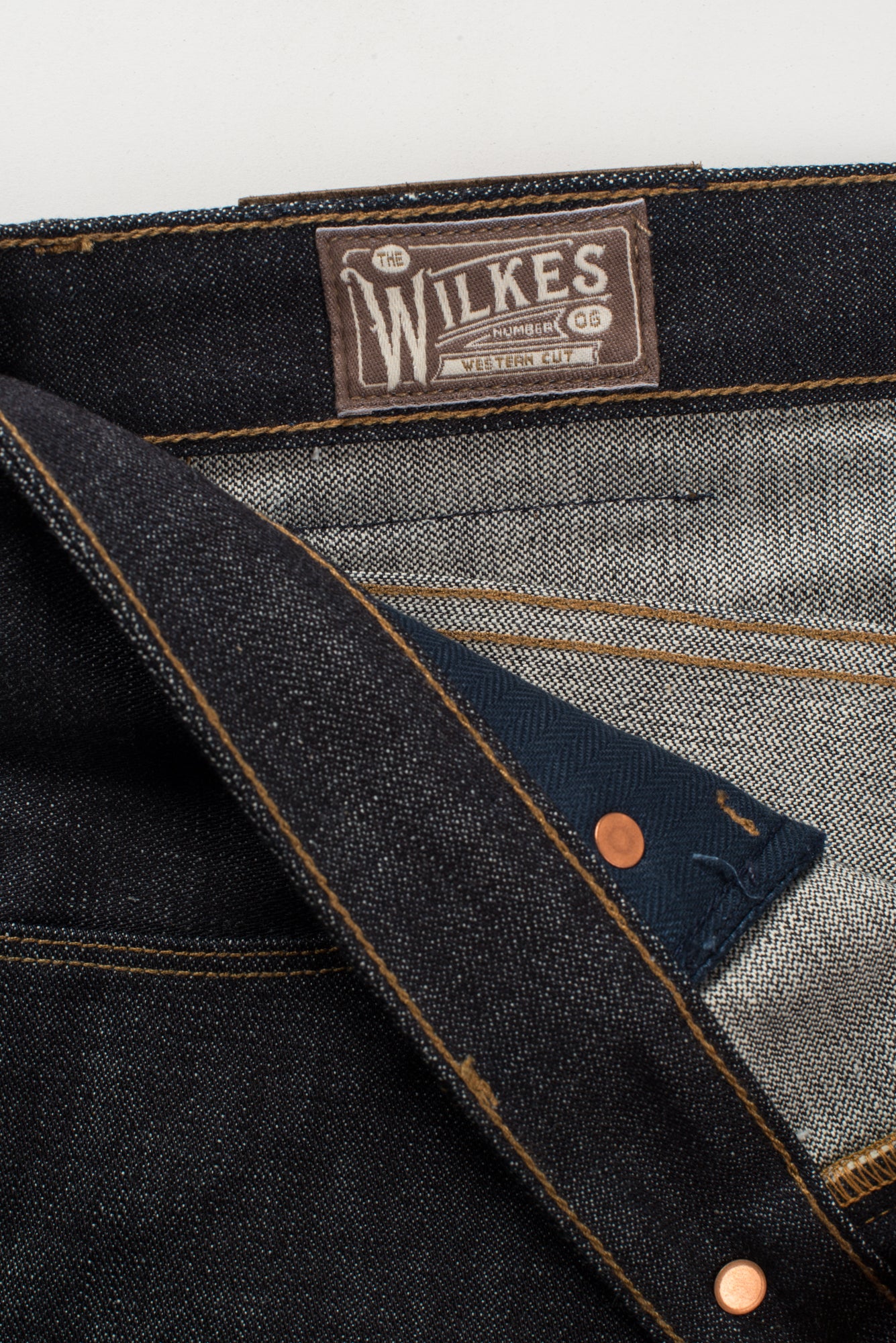 Wilkes Western <span> 14.25  ounce Broken Twill Japanese Denim</span> - Image 11