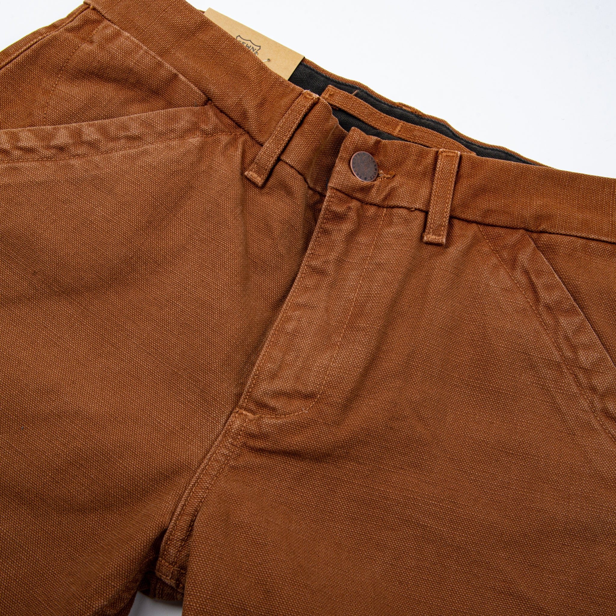 Workers Chino Slim Fit <span> 14 Ounce Slub Rust</span> - Image 5